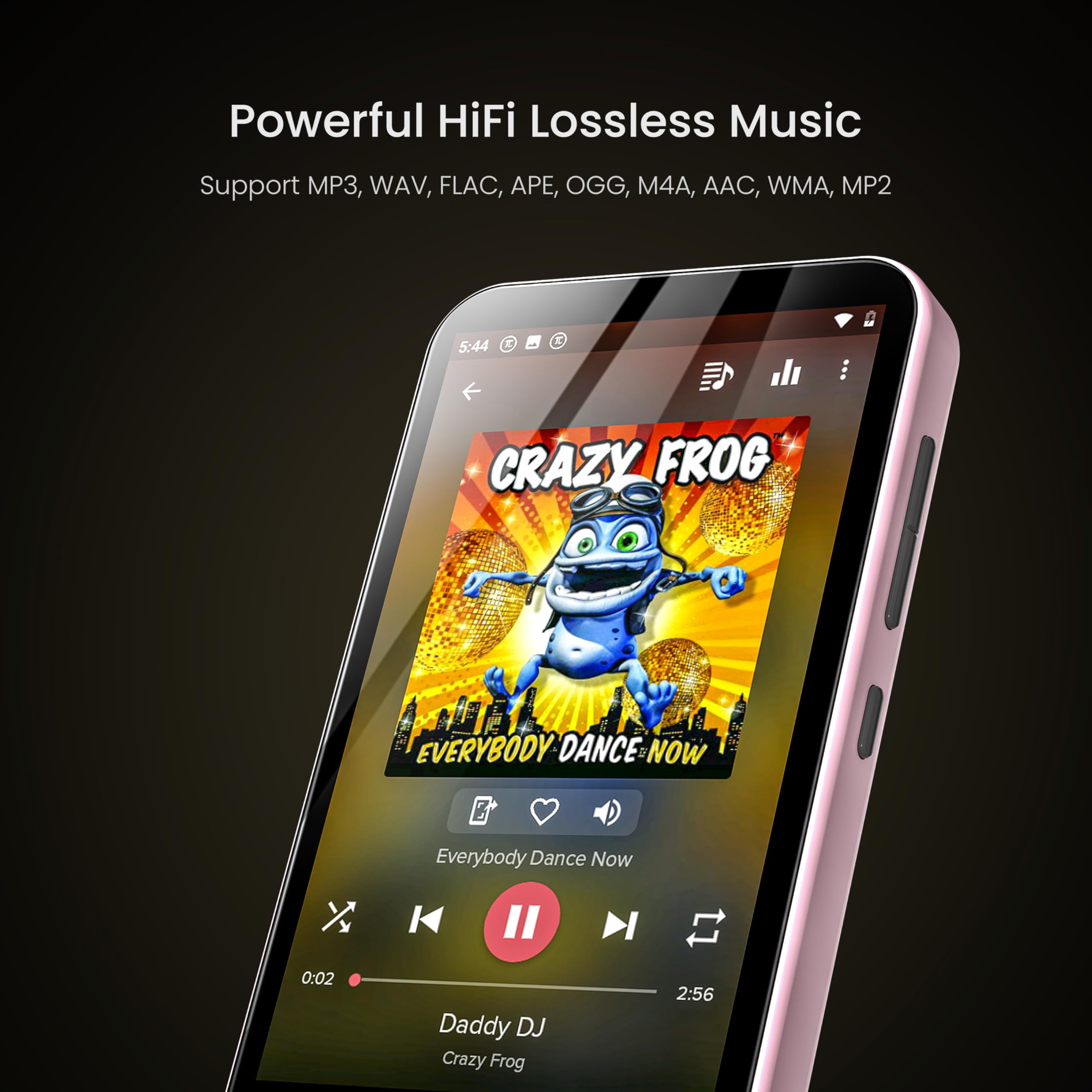 Foto 5 pulgar | Reproductor Mp3 Timmkoo 80 Gb Para Niños Con Bluetooth, Spotify 1 Tb, Rosa - Venta Internacional.