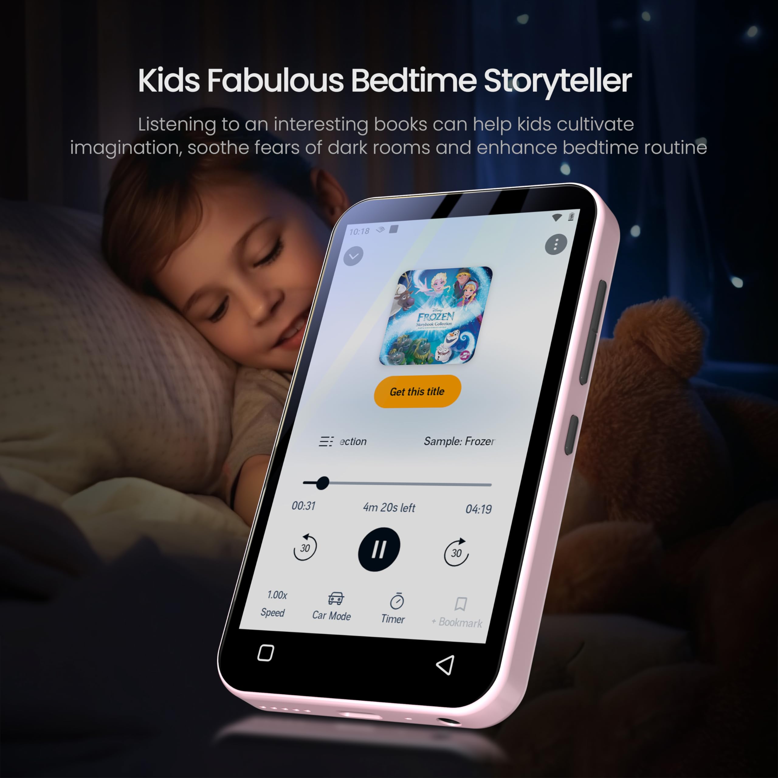 Foto 6 pulgar | Reproductor Mp3 Timmkoo 80 Gb Para Niños Con Bluetooth, Spotify 1 Tb, Rosa - Venta Internacional.