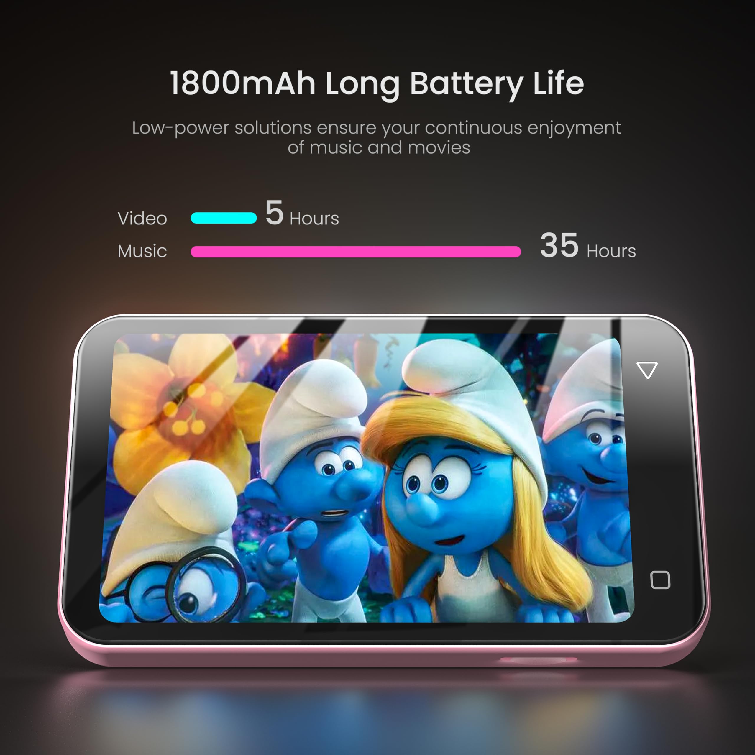 Foto 8 pulgar | Reproductor Mp3 Timmkoo 80 Gb Para Niños Con Bluetooth, Spotify 1 Tb, Rosa - Venta Internacional.