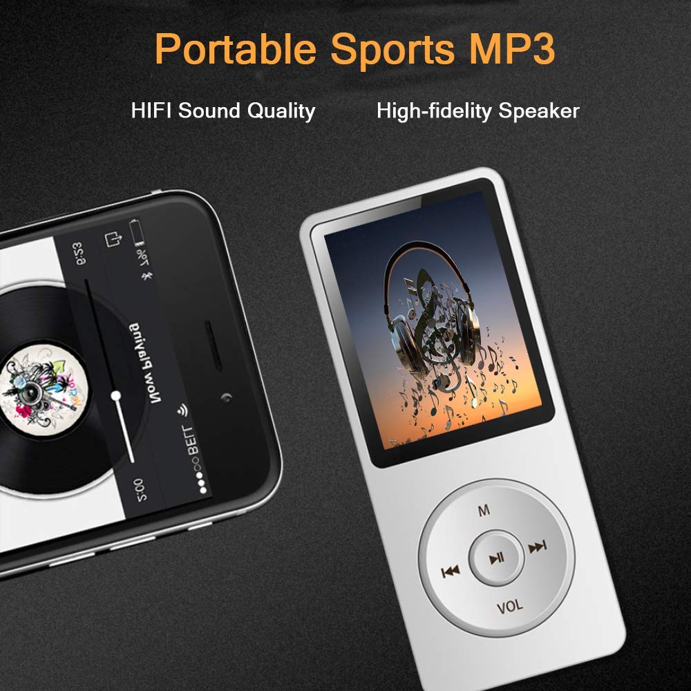 Foto 4 pulgar | Reproductor Mp3 Dyzeryk Con Tarjeta Micro Sd De 16 Gb Y Pantalla De 1,8 Pulgadas - Venta Internacional.