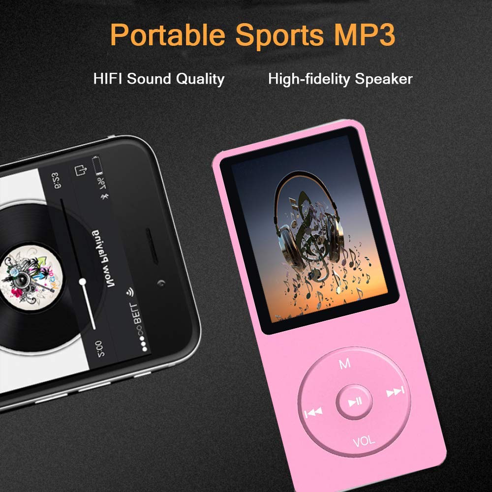 Foto 4 pulgar | Reproductor Mp3 Dyzeryk Con Tarjeta Micro Sd De 16 Gb Y Pantalla De 1,8 Pulgadas - Venta Internacional.