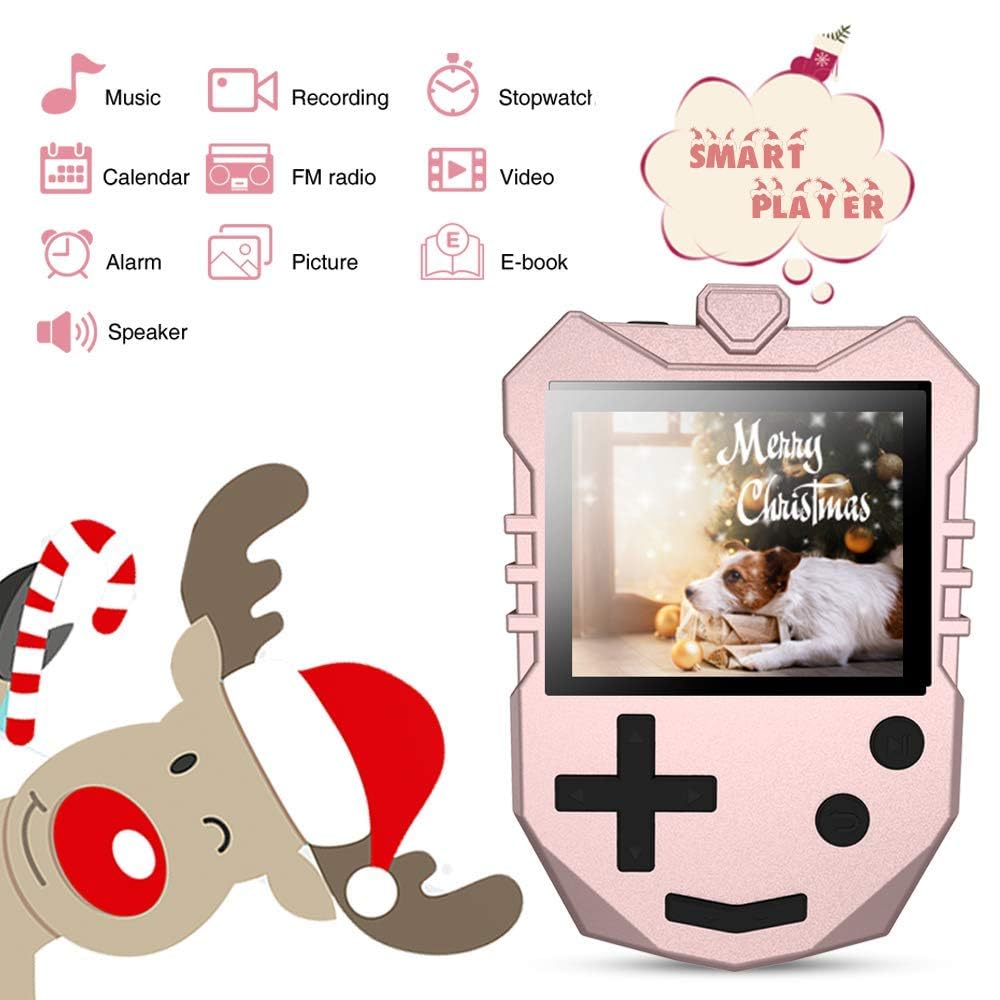 Foto 6 pulgar | Reproductor Mp3 Agptek K1 Para Niños De 8 Gb Con Altavoz Fm Radio Rose - Venta Internacional.
