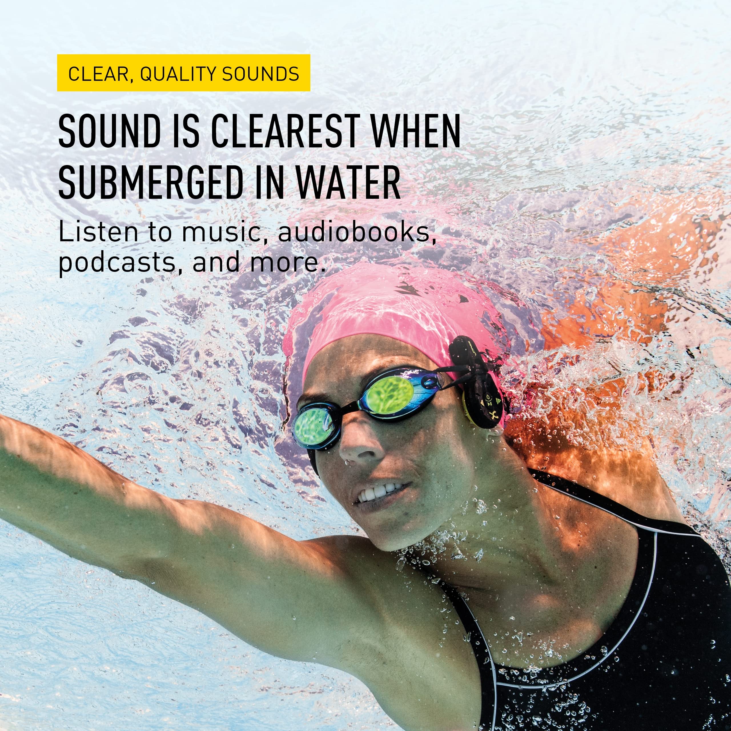 Foto 6 | Reproductor Mp3 Submarino Finis Duo Resistente Al Agua Para Nadar - Venta Internacional.