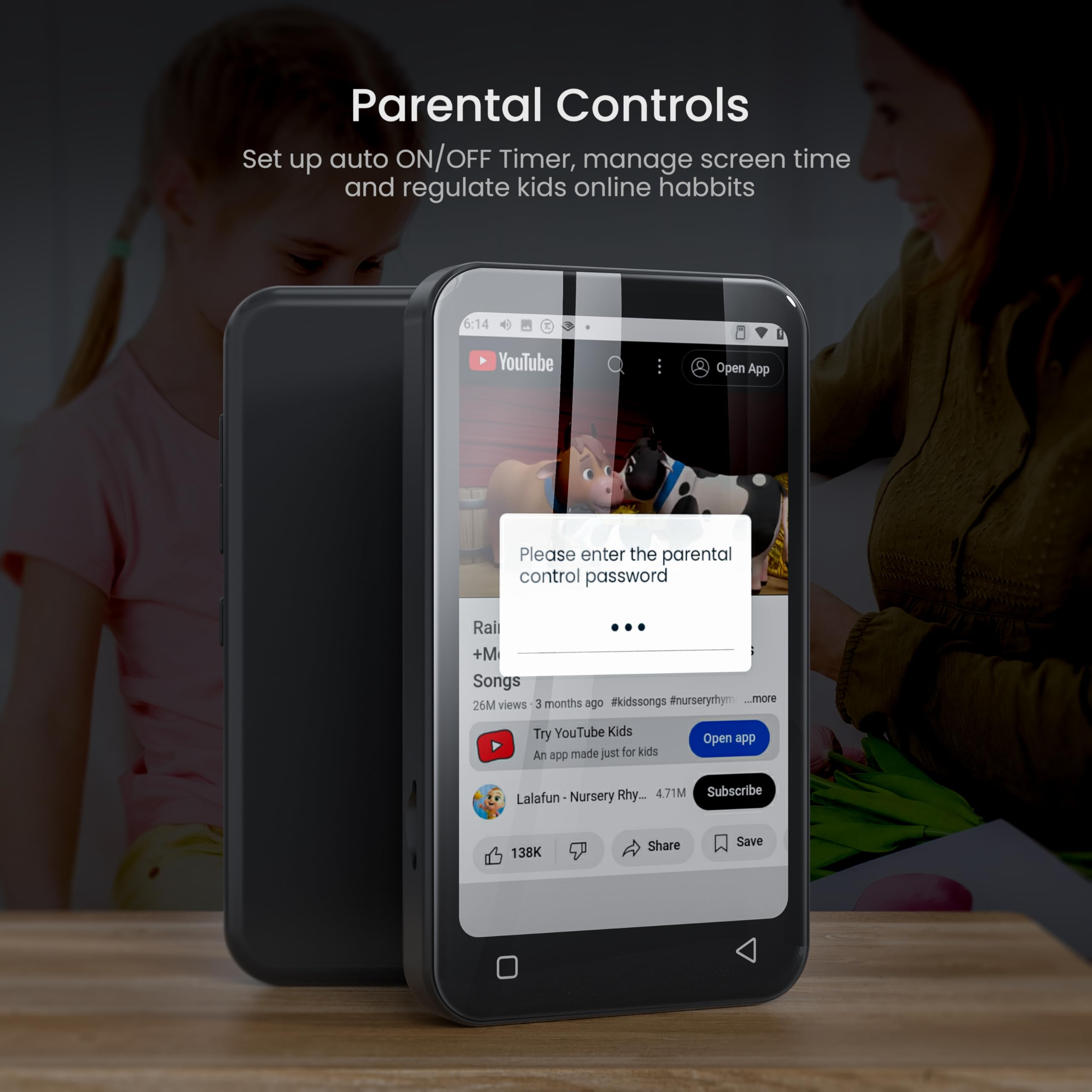 Foto 3 pulgar | Reproductor Mp3 Timmkoo 80 Gb Para Niños Con Bluetooth Spotify 1 Tb Negro - Venta Internacional.