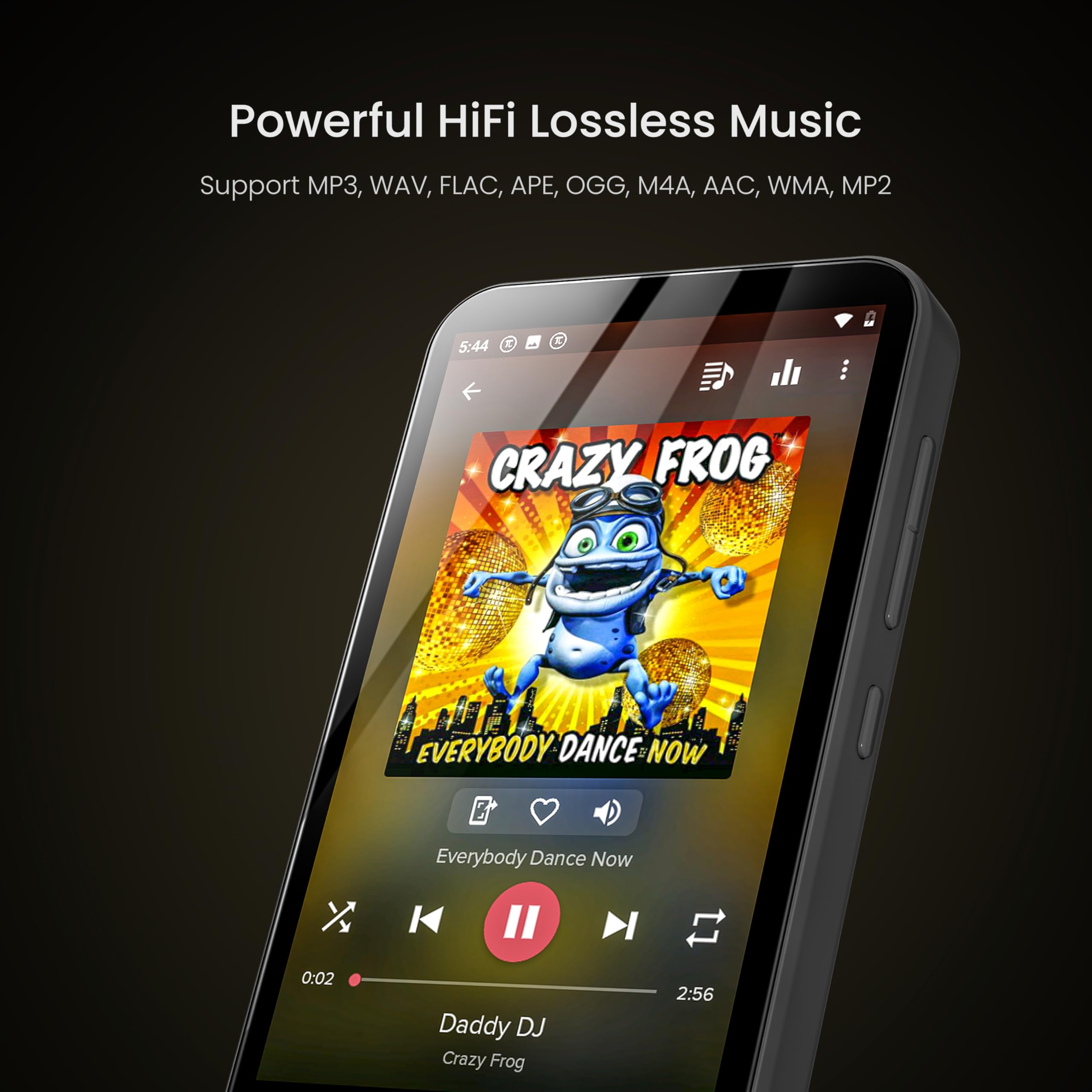 Foto 4 | Reproductor Mp3 Timmkoo 80 Gb Para Niños Con Bluetooth Spotify 1 Tb Negro - Venta Internacional.