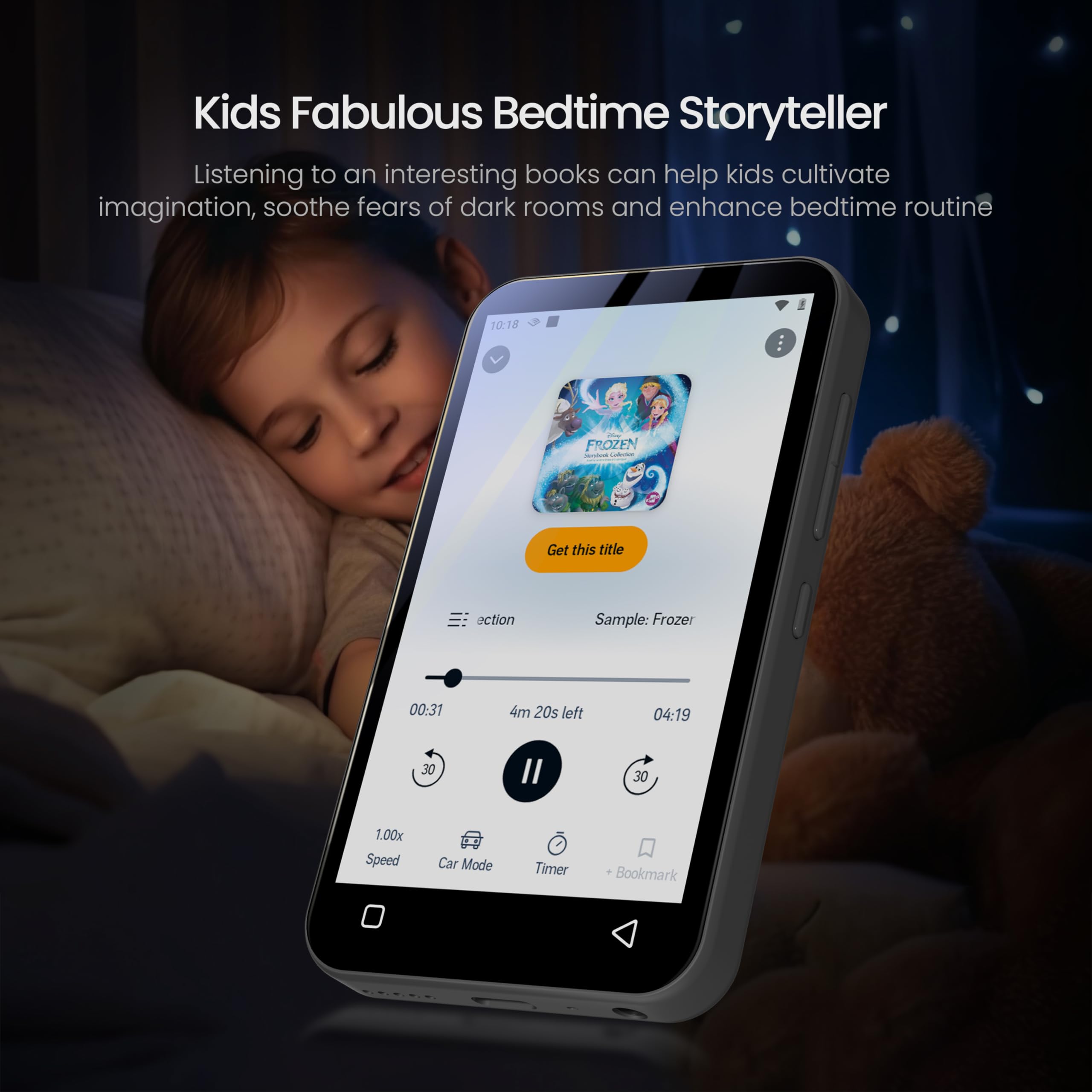 Foto 6 pulgar | Reproductor Mp3 Timmkoo 80 Gb Para Niños Con Bluetooth Spotify 1 Tb Negro - Venta Internacional.