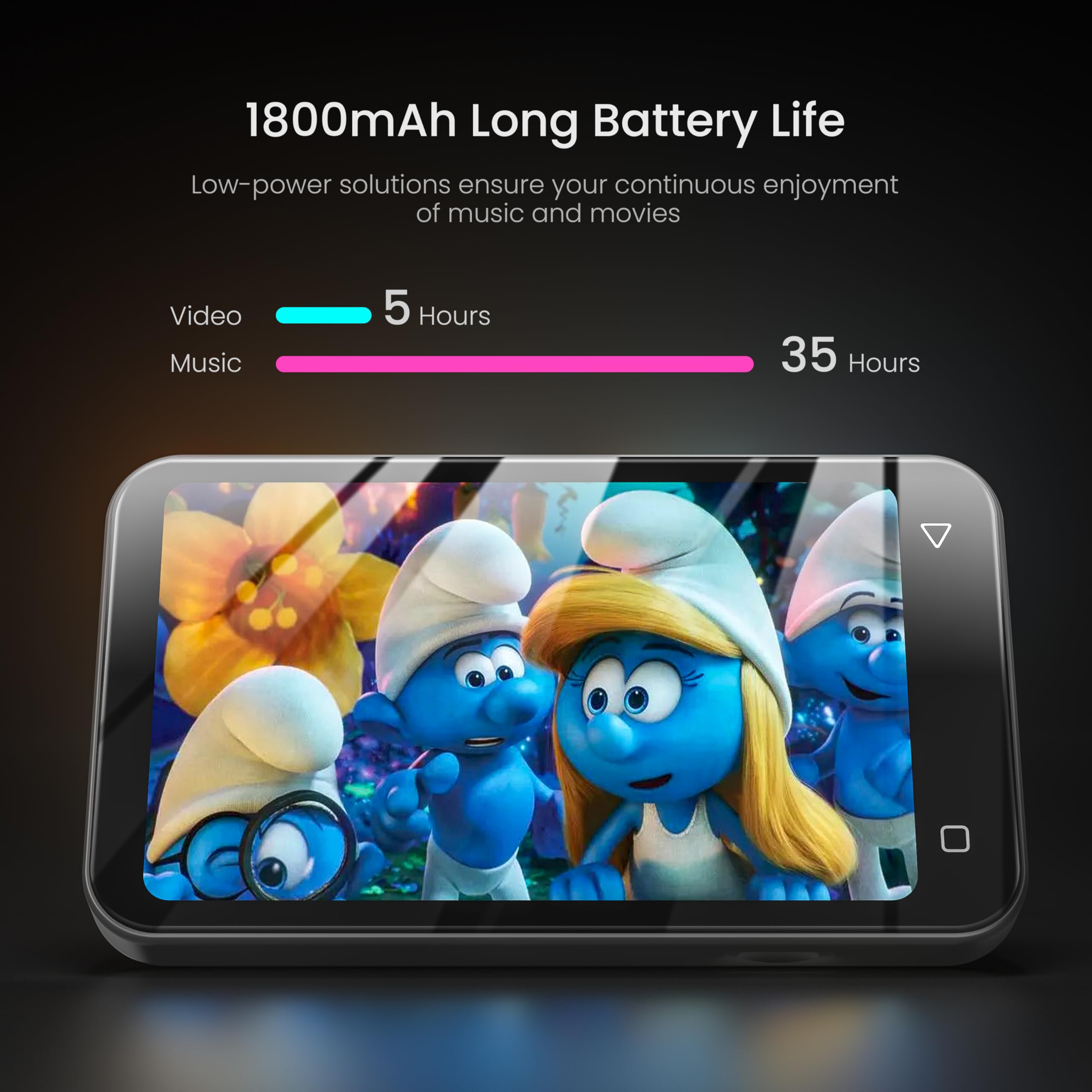 Foto 8 pulgar | Reproductor Mp3 Timmkoo 80 Gb Para Niños Con Bluetooth Spotify 1 Tb Negro - Venta Internacional.