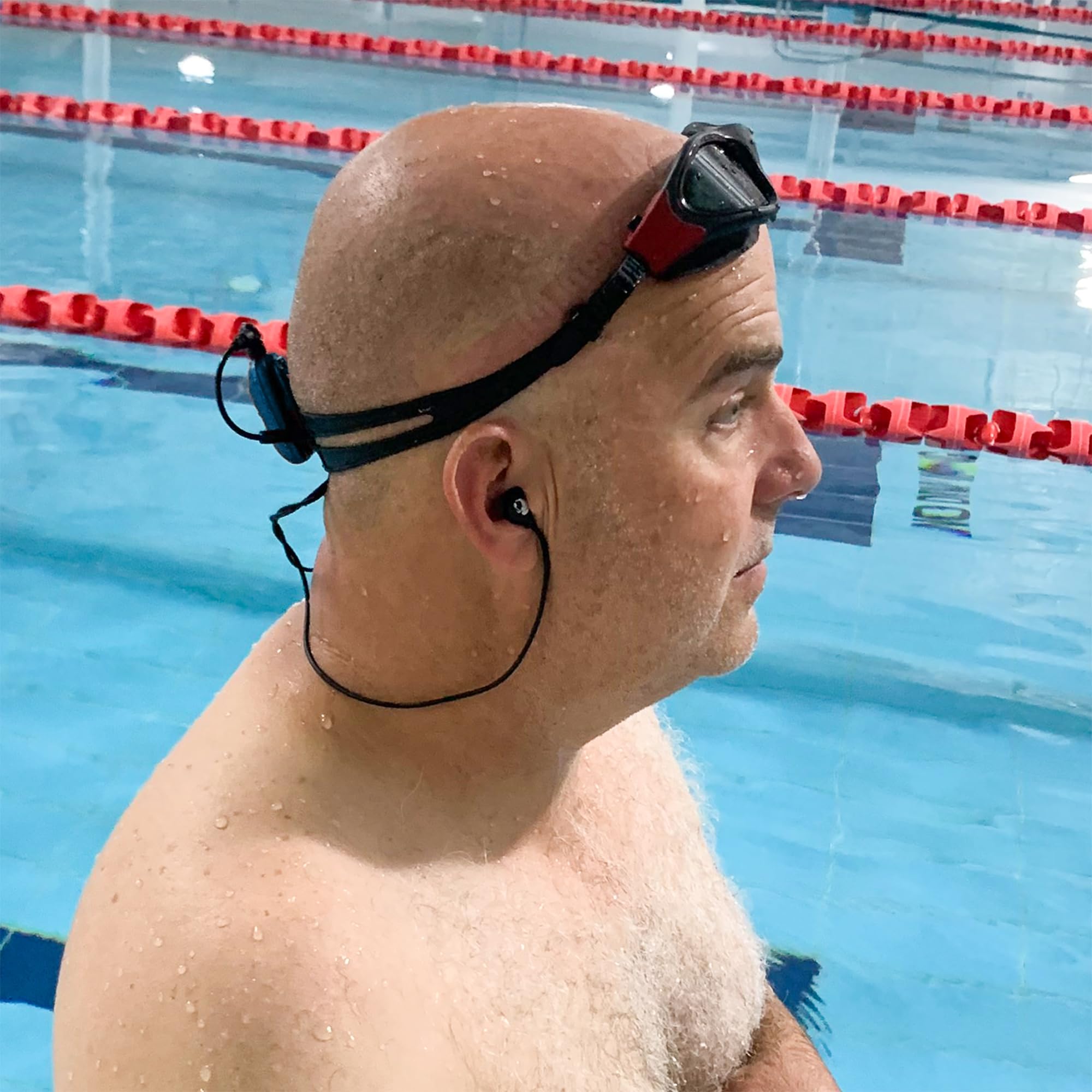 Foto 4 pulgar | Reproductor Mp3 Impermeable Swimbuds Flip Syryn Con 2000 Canciones - Venta Internacional.