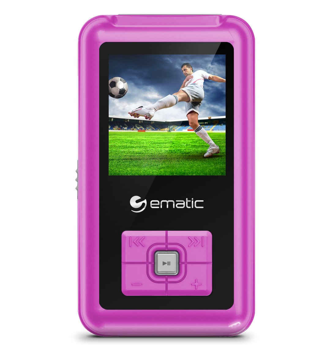 Foto 2 pulgar | Reproductor De Vídeo Mp3 Ematic De 8 Gb Con Sintonizador/grabador Fm De 1,5 Pulgadas, Color Rosa - Venta Internacional.