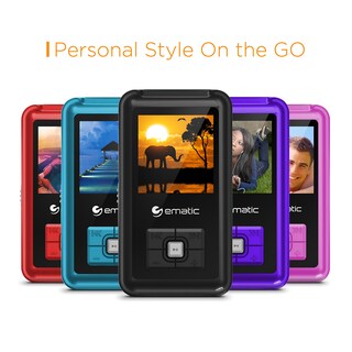 Foto 5 | Reproductor De Vídeo Mp3 Ematic De 8 Gb Con Sintonizador/grabador Fm De 1,5 Pulgadas, Color Rosa - Venta Internacional.