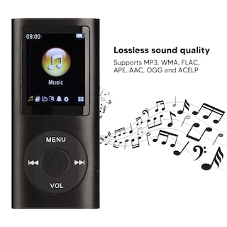 Foto 3 | Reproductor Mp3 Estink Mini Portátil Sin Pérdidas Sound 64gb Negro - Venta Internacional.