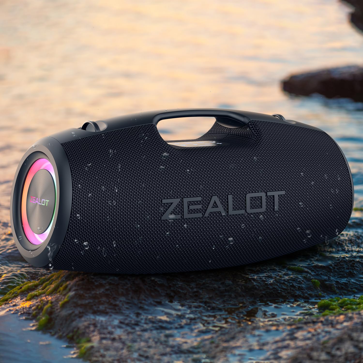 Foto 5 pulgar | Altavoz Bluetooth Zealot Inalámbrico De 120 W Con Graves Potentes, Color Negro - Venta Internacional.