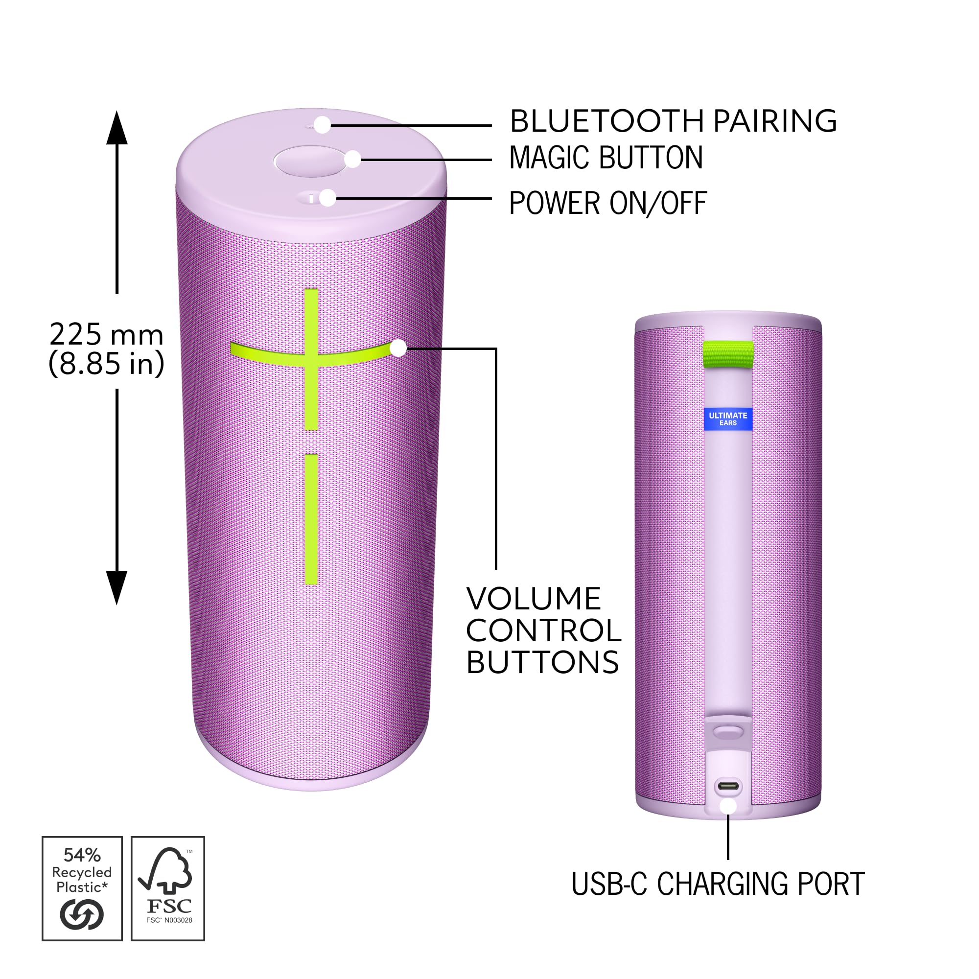 Foto 6 pulgar | Altavoz Bluetooth Ultimate Ears Megaboom 4 Resistente Al Agua Lila - Venta Internacional.