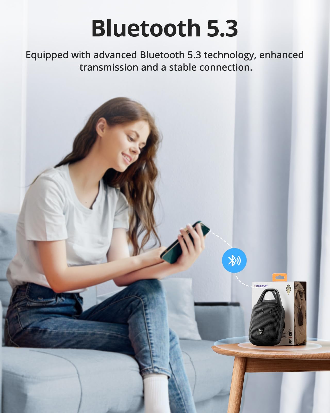 Foto 8 pulgar | Altavoz Bluetooth Tronsmart Mirtune H1 Outdoor 20h Playtime - Venta Internacional.