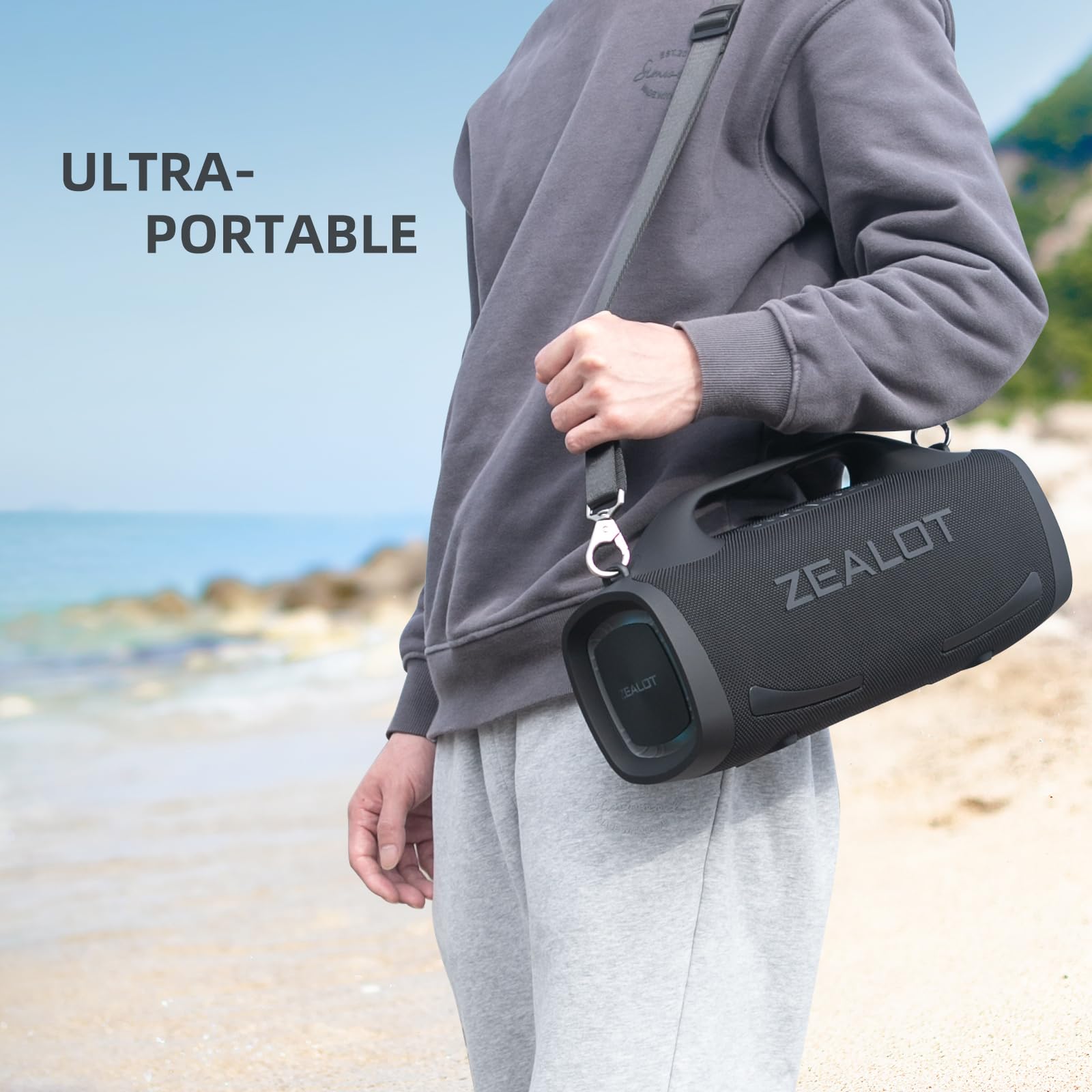Foto 8 pulgar | Altavoz Bluetooth Zealot 100w Peak Booming Sound 24000mah - Venta Internacional.