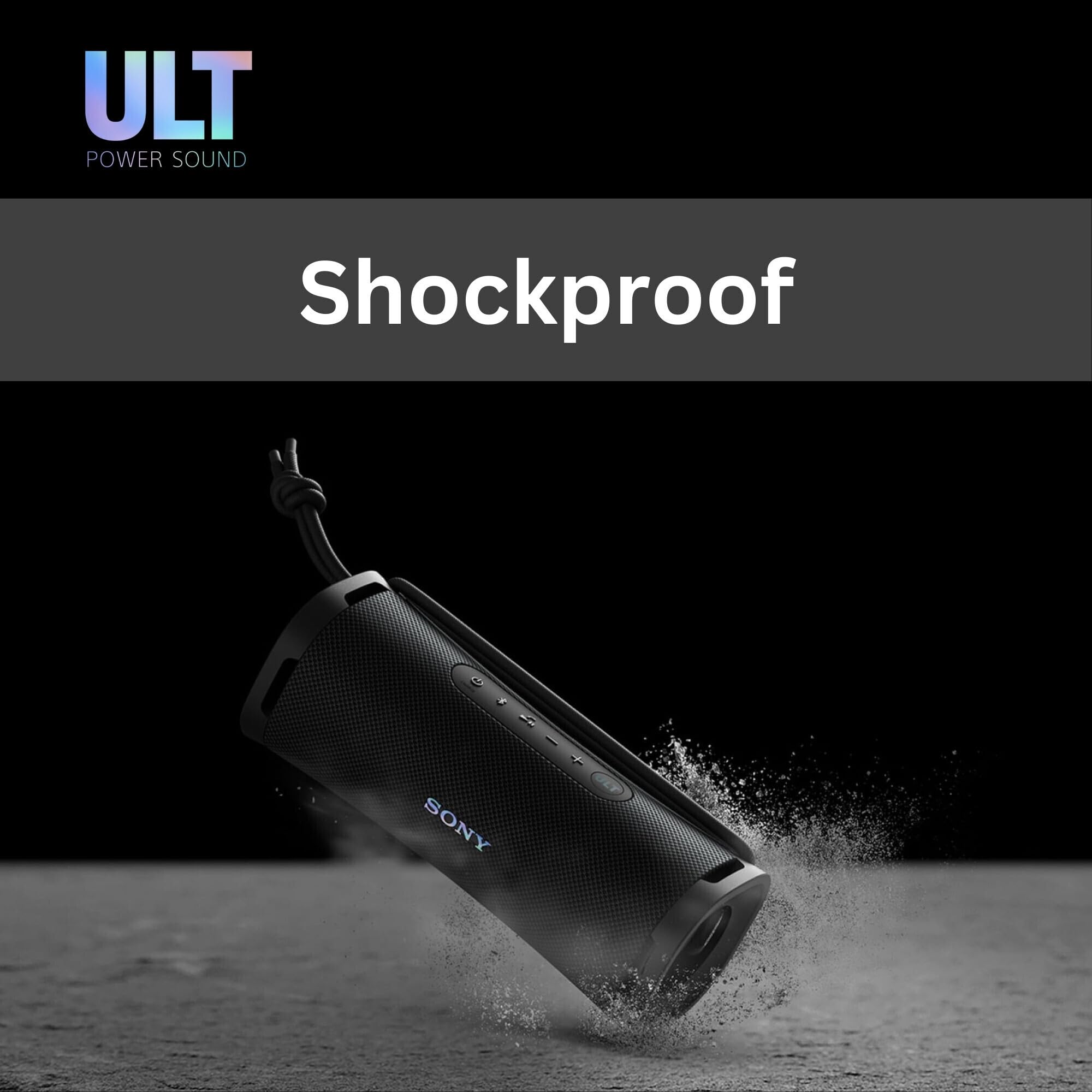 Foto 5 pulgar | Altavoz Bluetooth Sony Ult Field 1 Srsult10b Con Funda Negra - Venta Internacional.