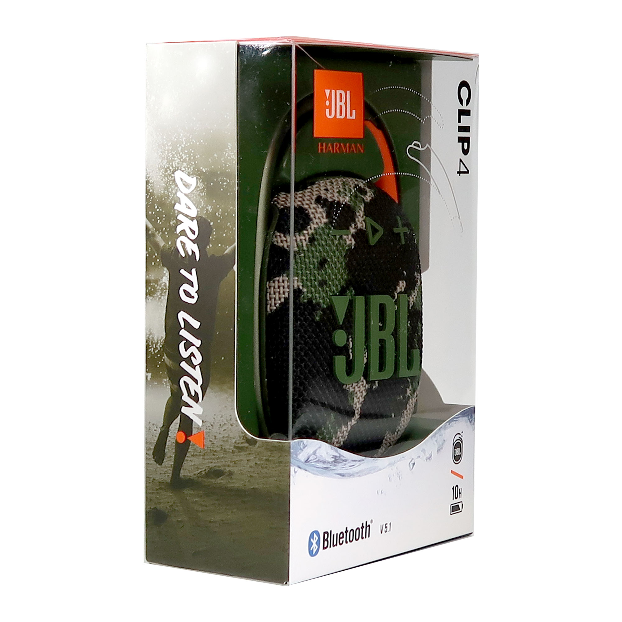 Foto 4 pulgar | Altavoz JBL Clip 4 Portátil Impermeable con Funda- Venta Internacional