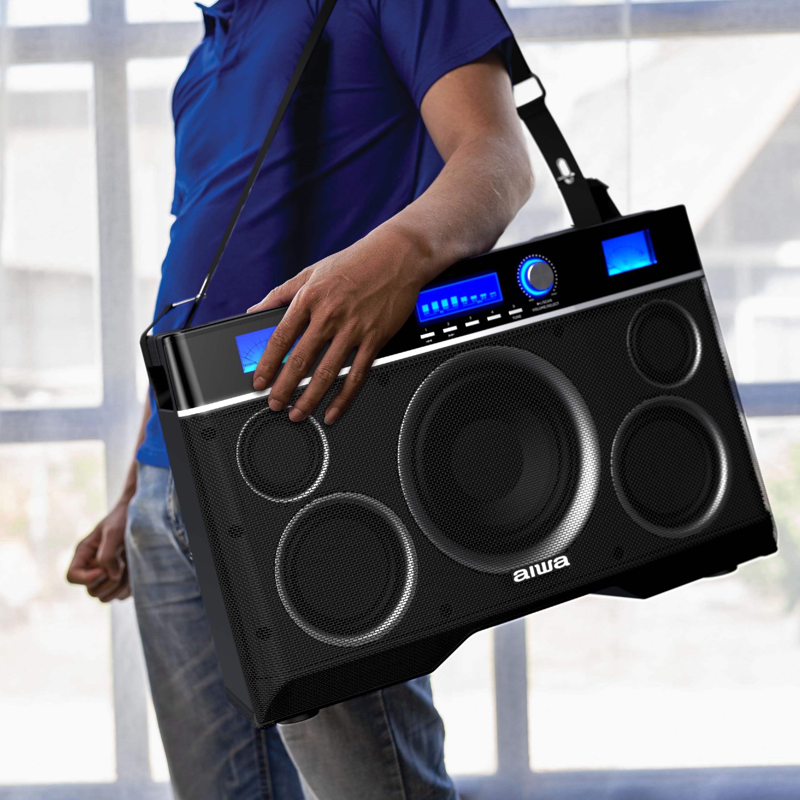 Foto 5 pulgar | Altavoz Bluetooth Portátil Aiwa Exos-10 De 200 W De Potencia Rms - Venta Internacional.