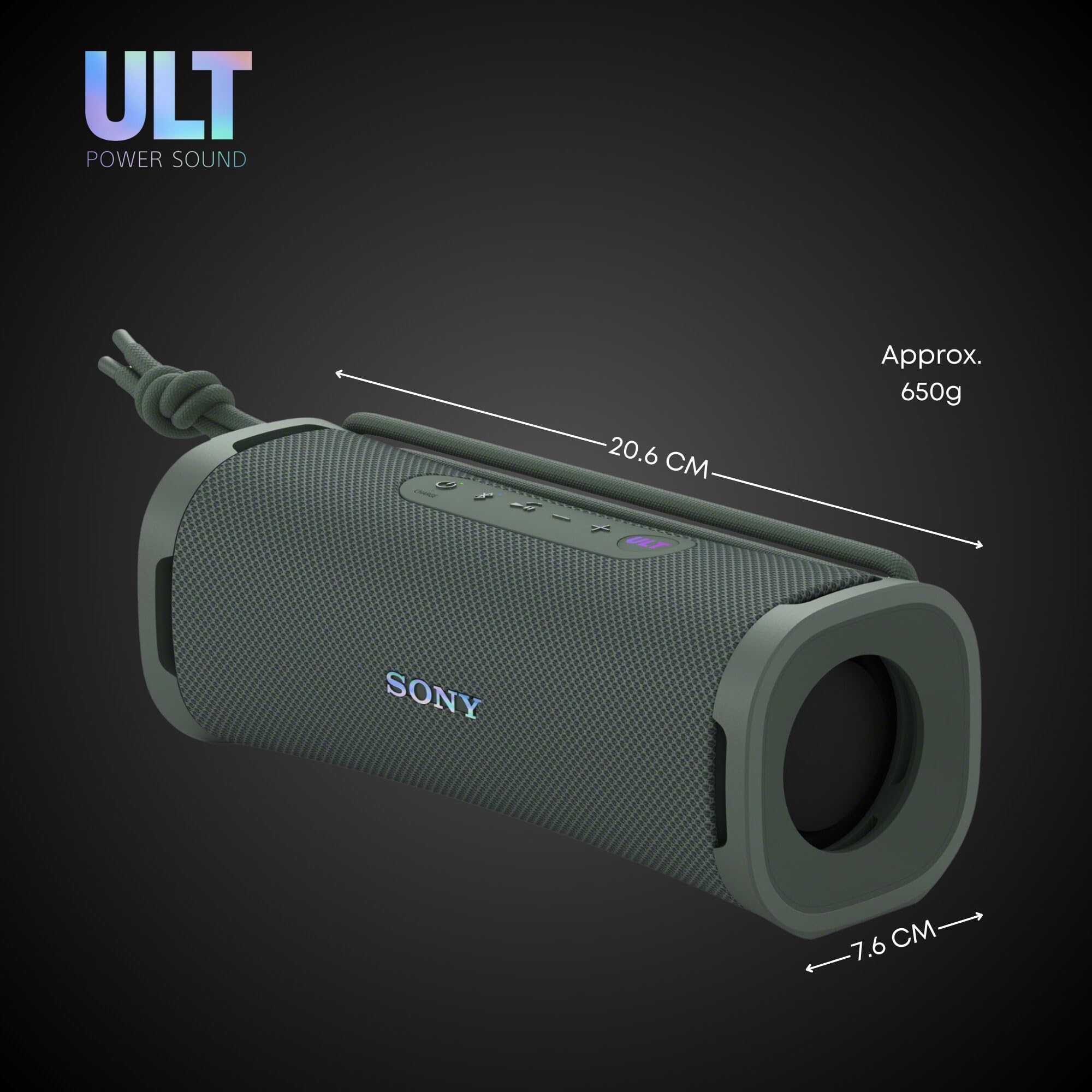 Foto 4 pulgar | Altavoz Portátil Inalámbrico Bluetooth Sony Ult Field 1 Gris - Venta Internacional.