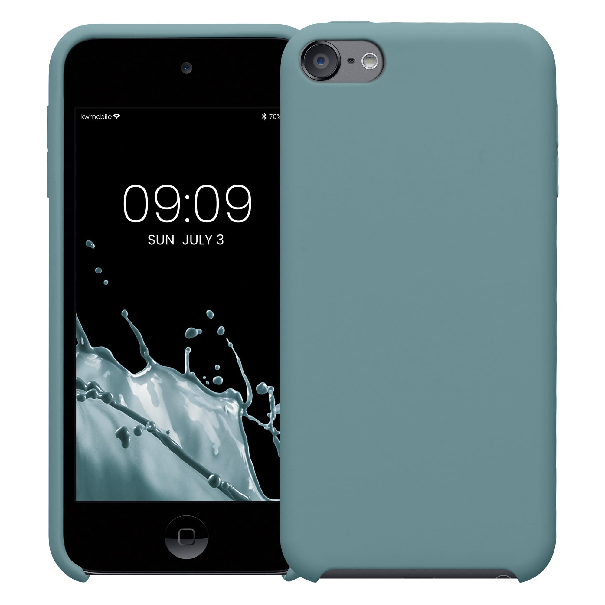 Foto 6 pulgar | Funda Kwmobile Tpu De Silicona Compatible Con Apple Ipod Touch 6g/7g - Venta Internacional.