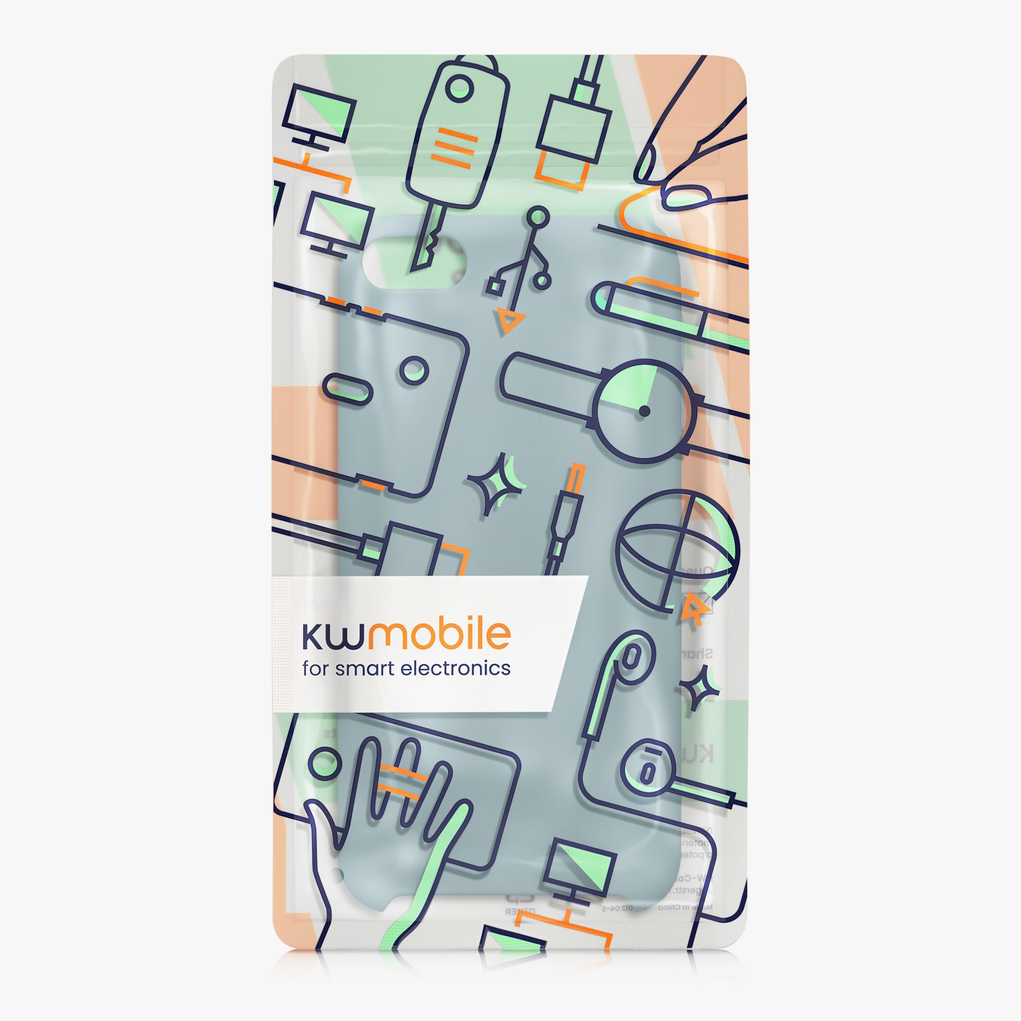 Foto 8 pulgar | Funda Kwmobile Tpu De Silicona Compatible Con Apple Ipod Touch 6g/7g - Venta Internacional.