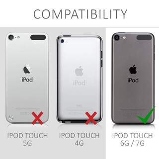 Foto 6 | Funda Kwmobile Tpu De Silicona Compatible Con Apple Ipod Touch 6g/7g - Venta Internacional.