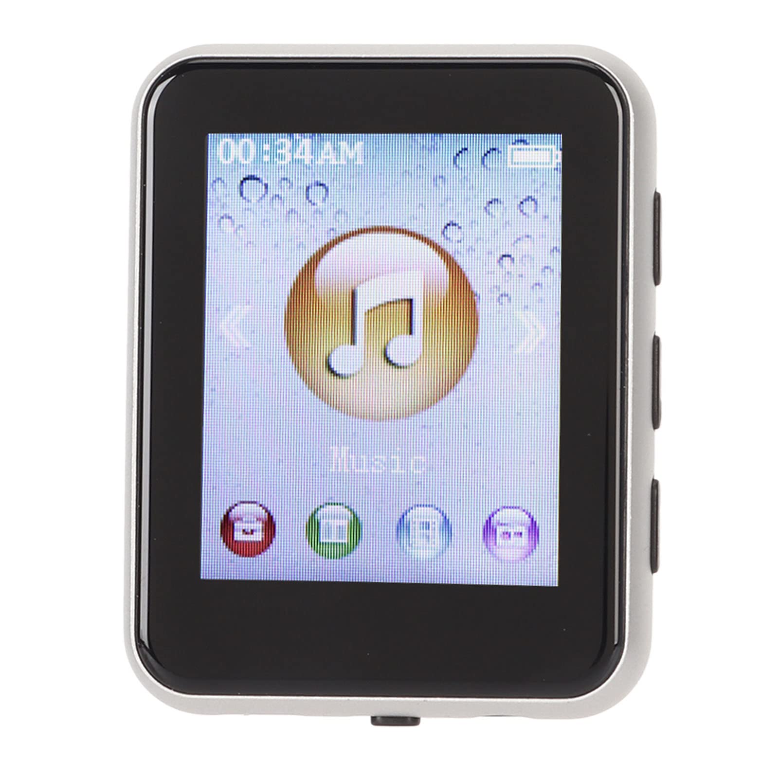 Foto 1 | Reproductor Mp3 Serounder, Pantalla Táctil Completa De 1,8 Pulgadas, 8 Gb, Bluetooth 5.0 - Venta Internacional.