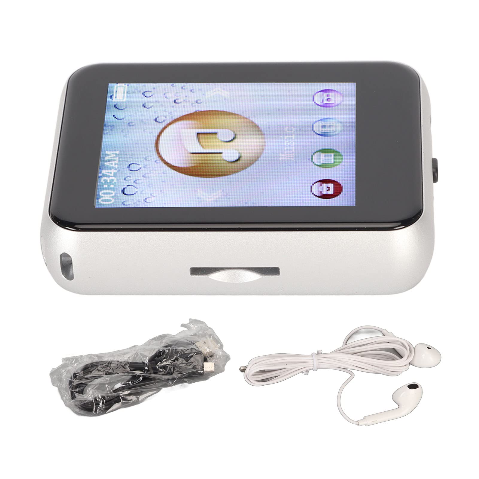 Foto 8 pulgar | Reproductor Mp3 Serounder, Pantalla Táctil Completa De 1,8 Pulgadas, 8 Gb, Bluetooth 5.0 - Venta Internacional.