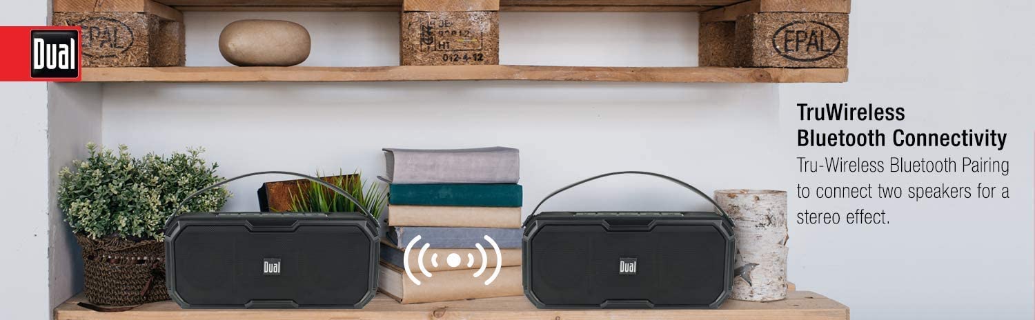 Foto 4 | Altavoz Bluetooth Portátil Inalámbrico Dual Ambtws6 A Prueba De Agua - Venta Internacional.