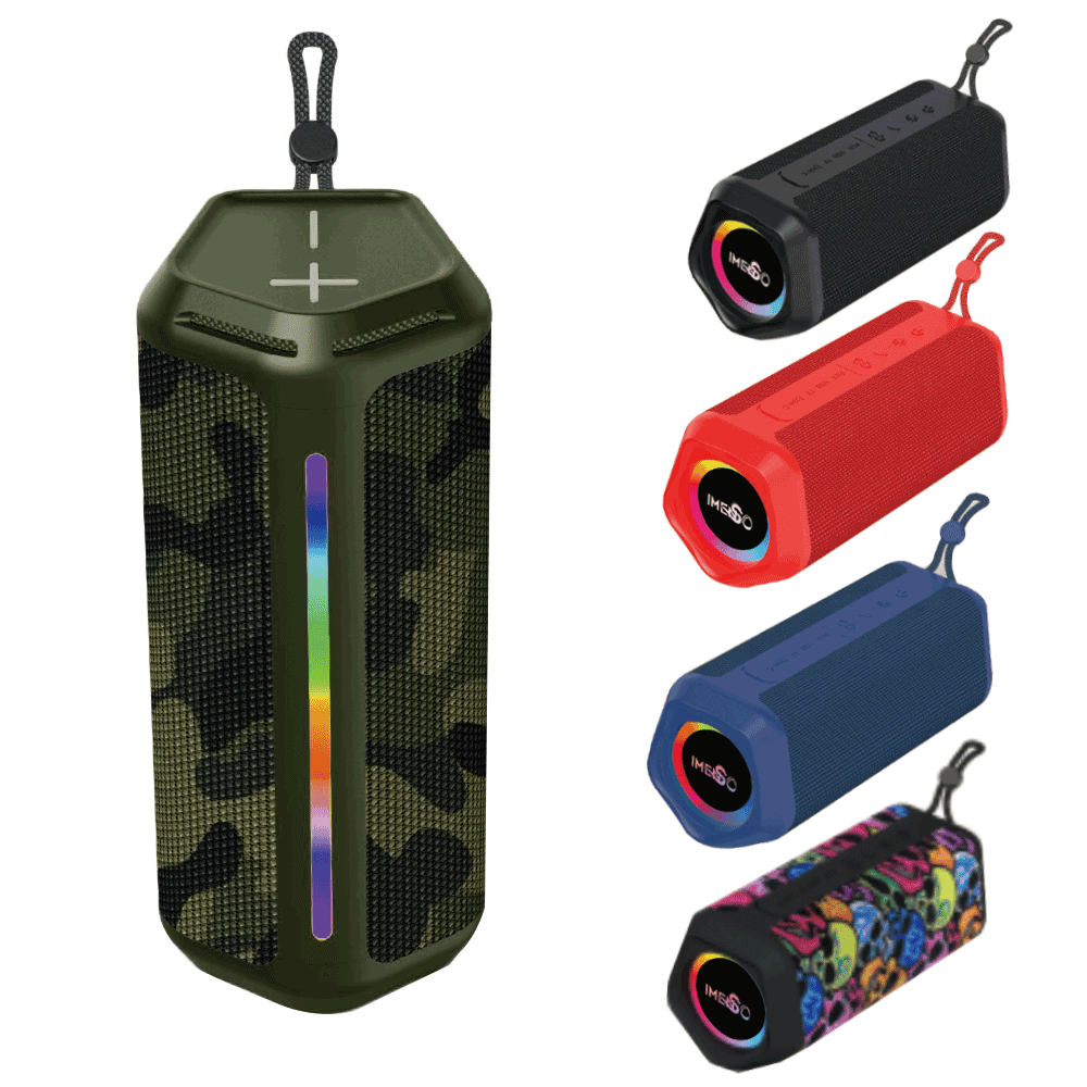 Foto 7 pulgar | Altavoz Bluetooth Imenso Outdoor Portable Negro - Venta Internacional.