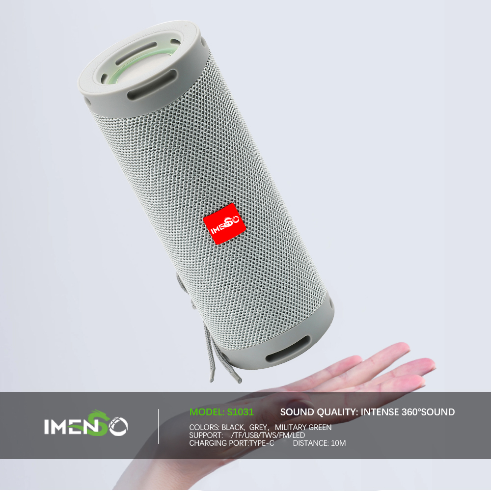 Foto 7 pulgar | Altavoz Bluetooth Imenso Outdoor Portable Military Green - Venta Internacional.