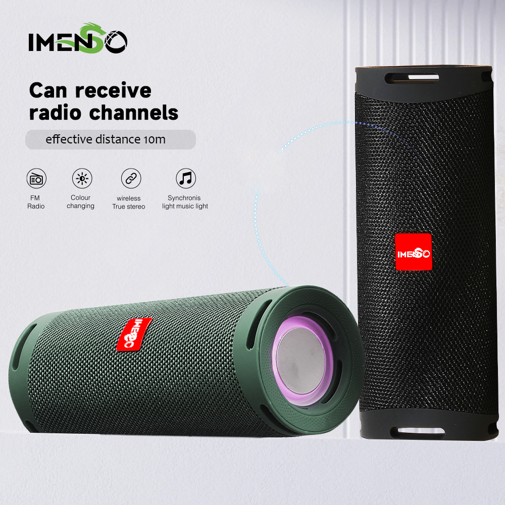 Foto 8 pulgar | Altavoz Bluetooth Imenso Outdoor Portable Military Green - Venta Internacional.