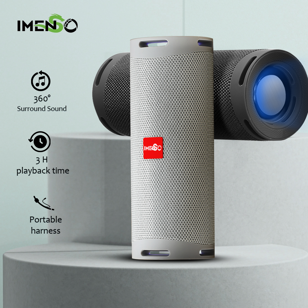 Foto 6 pulgar | Altavoz Bluetooth Imenso Outdoor Portable Gris - Venta Internacional.