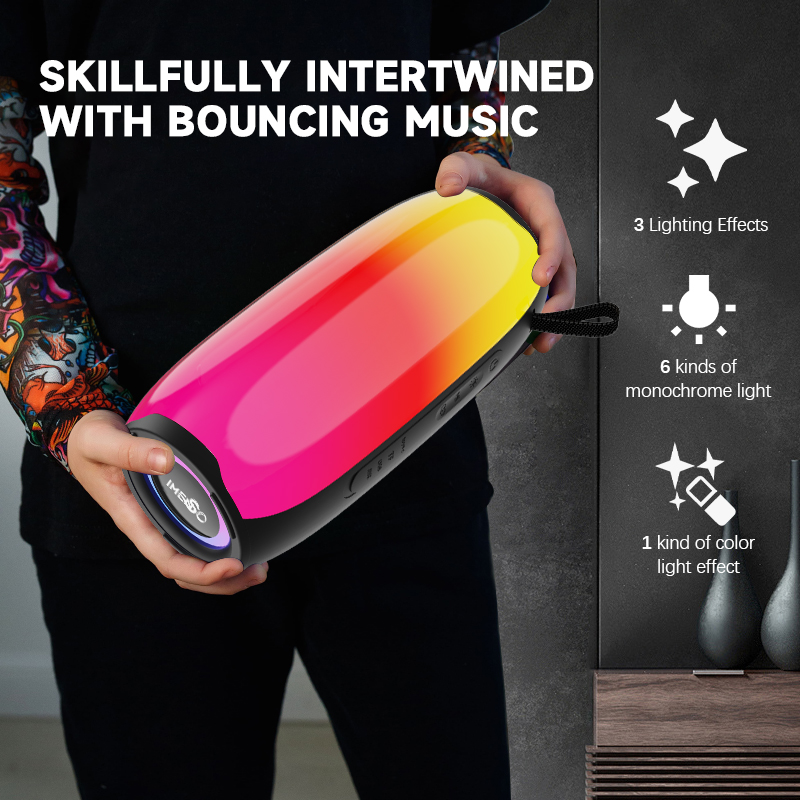Foto 5 | Altavoz Bluetooth Imenso Outdoor Portable Negro - Venta Internacional.