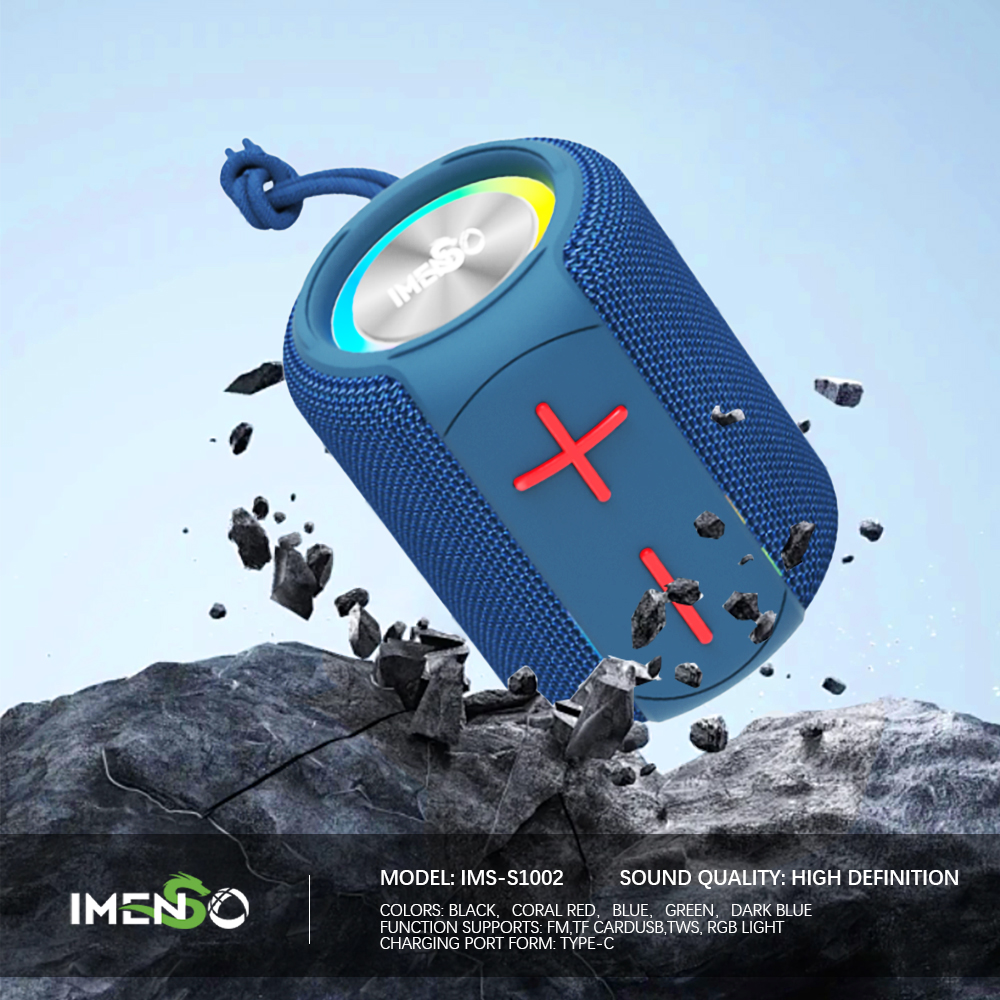 Foto 7 pulgar | Altavoz Bluetooth Imenso Outdoor Portable Negro - Venta Internacional.