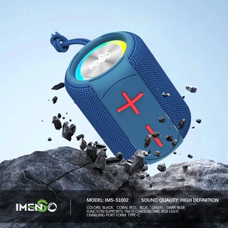 Foto 6 | Altavoz Bluetooth Imenso Outdoor Portable Negro - Venta Internacional.