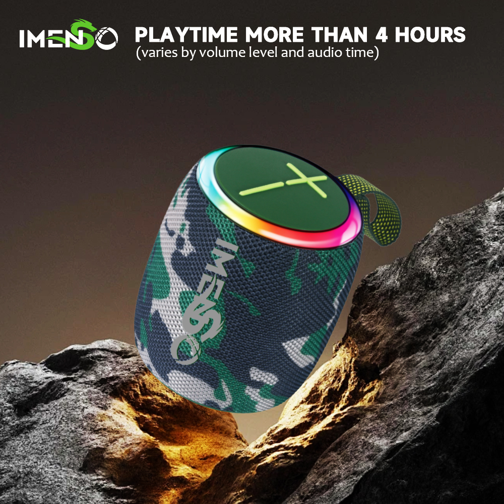 Foto 2 pulgar | Altavoz Bluetooth Imenso Outdoor Portable Camuflage - Venta Internacional.
