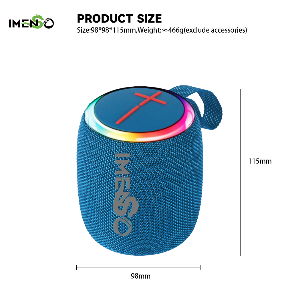 Foto 6 pulgar | Altavoz Bluetooth Imenso Outdoor Portable Camuflage - Venta Internacional.