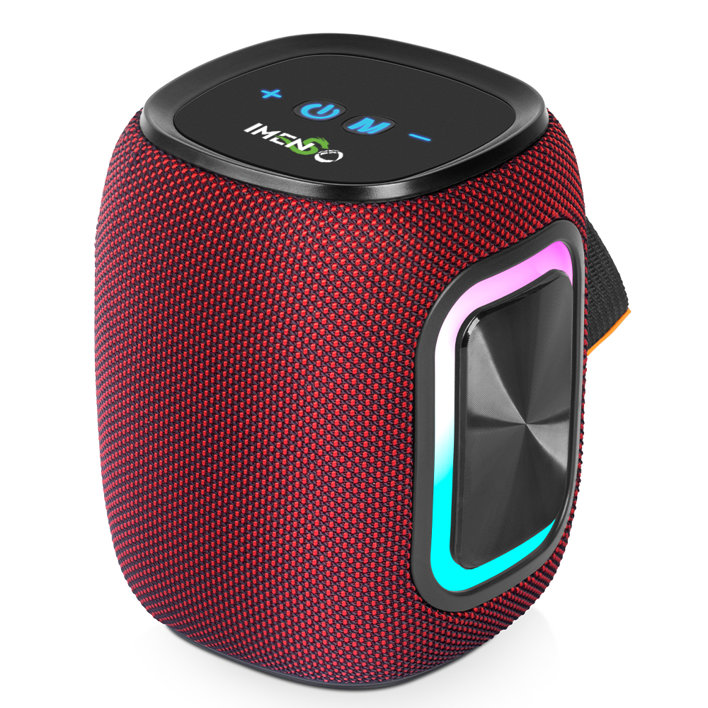 Foto 2 | Altavoz Bluetooth Imenso Subwoofer Estéreo Portátil Rojo - Venta Internacional.