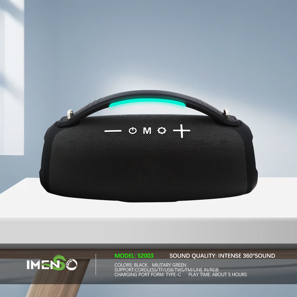 Foto 4 pulgar | Altavoz Bluetooth Imenso Outdoor Portable Negro - Venta Internacional.