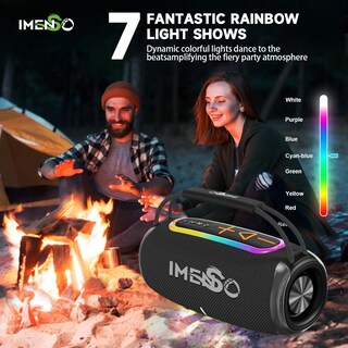 Foto 4 | Altavoz Bluetooth Imenso Portátil Para Exteriores Multicolor - Venta Internacional.