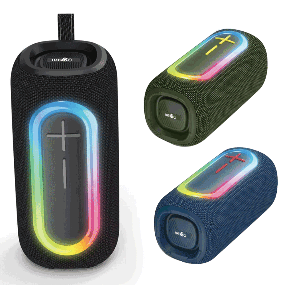 Foto 5 | Altavoz Bluetooth Imenso Outdoor Portable Azul - Venta Internacional.