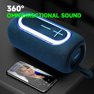 Foto 6 | Altavoz Bluetooth Imenso Outdoor Portable Azul - Venta Internacional.