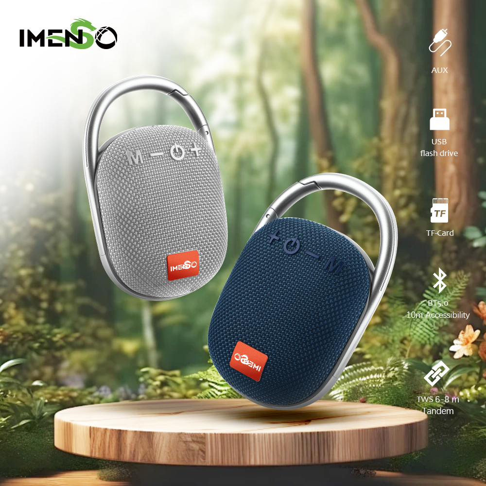 Foto 8 pulgar | Altavoz Bluetooth Imenso Outdoor Portable Azul - Venta Internacional.