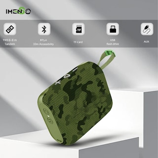 Foto 6 | Altavoz Bluetooth Imenso Outdoor Portable Azul - Venta Internacional.