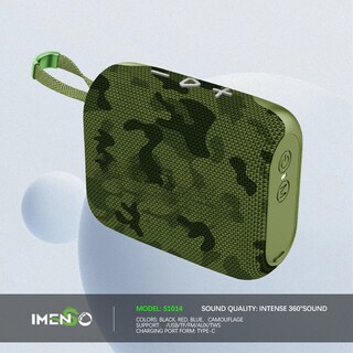 Foto 7 | Altavoz Bluetooth Imenso Outdoor Portable Azul - Venta Internacional.