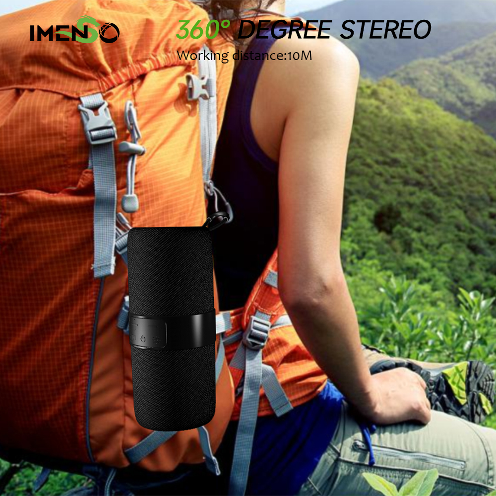 Foto 7 | Altavoz Bluetooth Imenso Outdoor Portable Rojo - Venta Internacional.