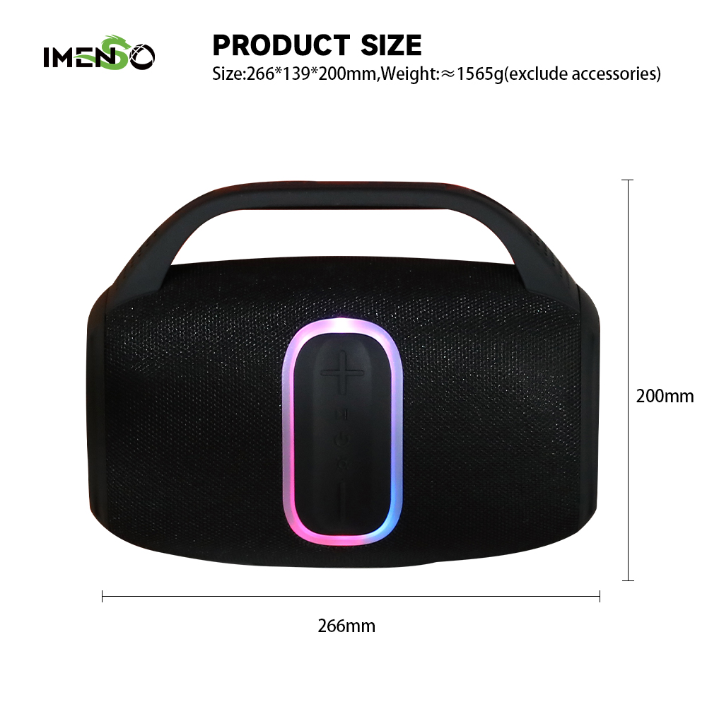 Foto 3 pulgar | Altavoz Bluetooth Imenso Outdoor Portable Rojo - Venta Internacional.