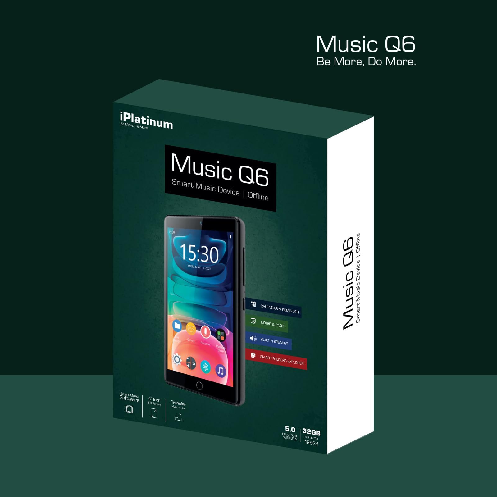 Foto 3 pulgar | Reproductor Mp3 Samvix Iplininum Q6 Kosher 32gb Con Cámara 100h - Venta Internacional.