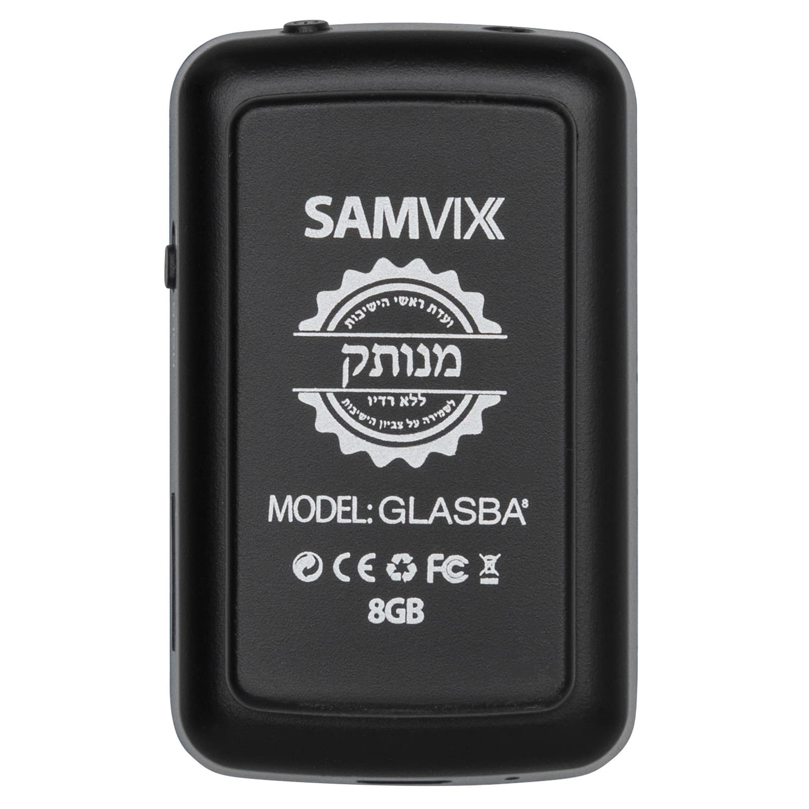 Foto 3 pulgar | Reproductor Mp3 Samvix Glasba 8 8gb Con Batería De 30 H De Duración - Venta Internacional.